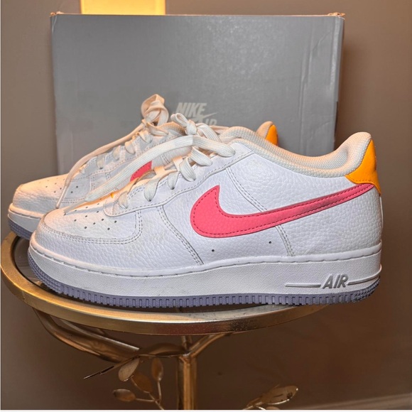 Nike Air Force 1 Low white/ coral chalk-laser orange - Picture 3 of 4